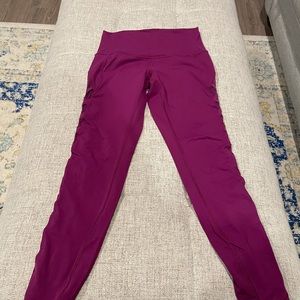 Lululemon purple leggings